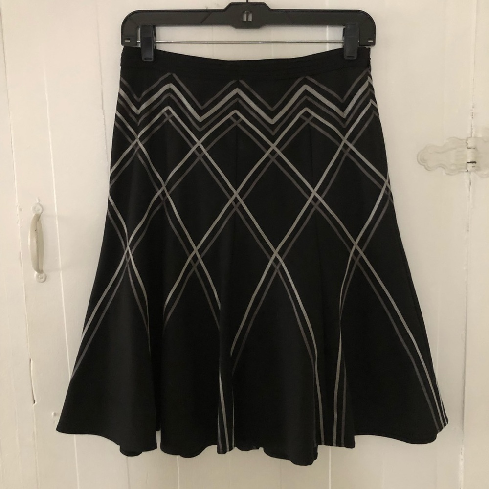 The Limited black skirt with ribbon detail 0